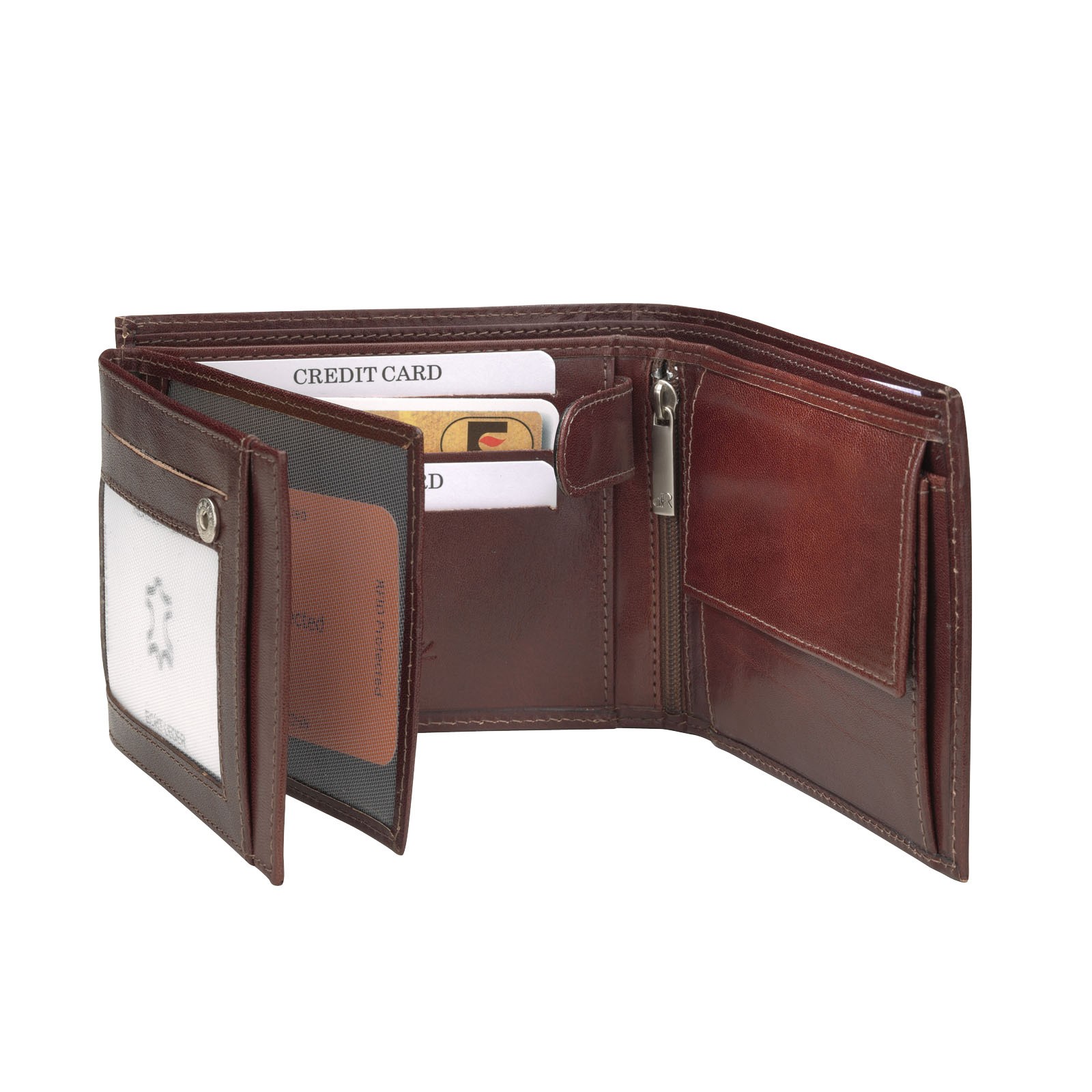 dR Amsterdam Billfold 2517 Chestnut