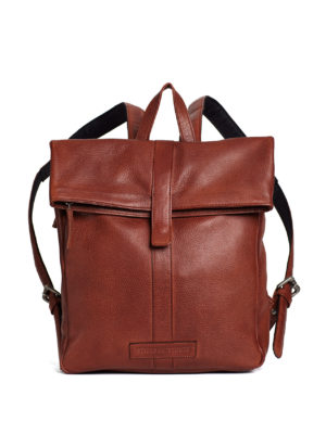 Sticks and Stones Courier Backpack Vegetable Tan Mustang Brown