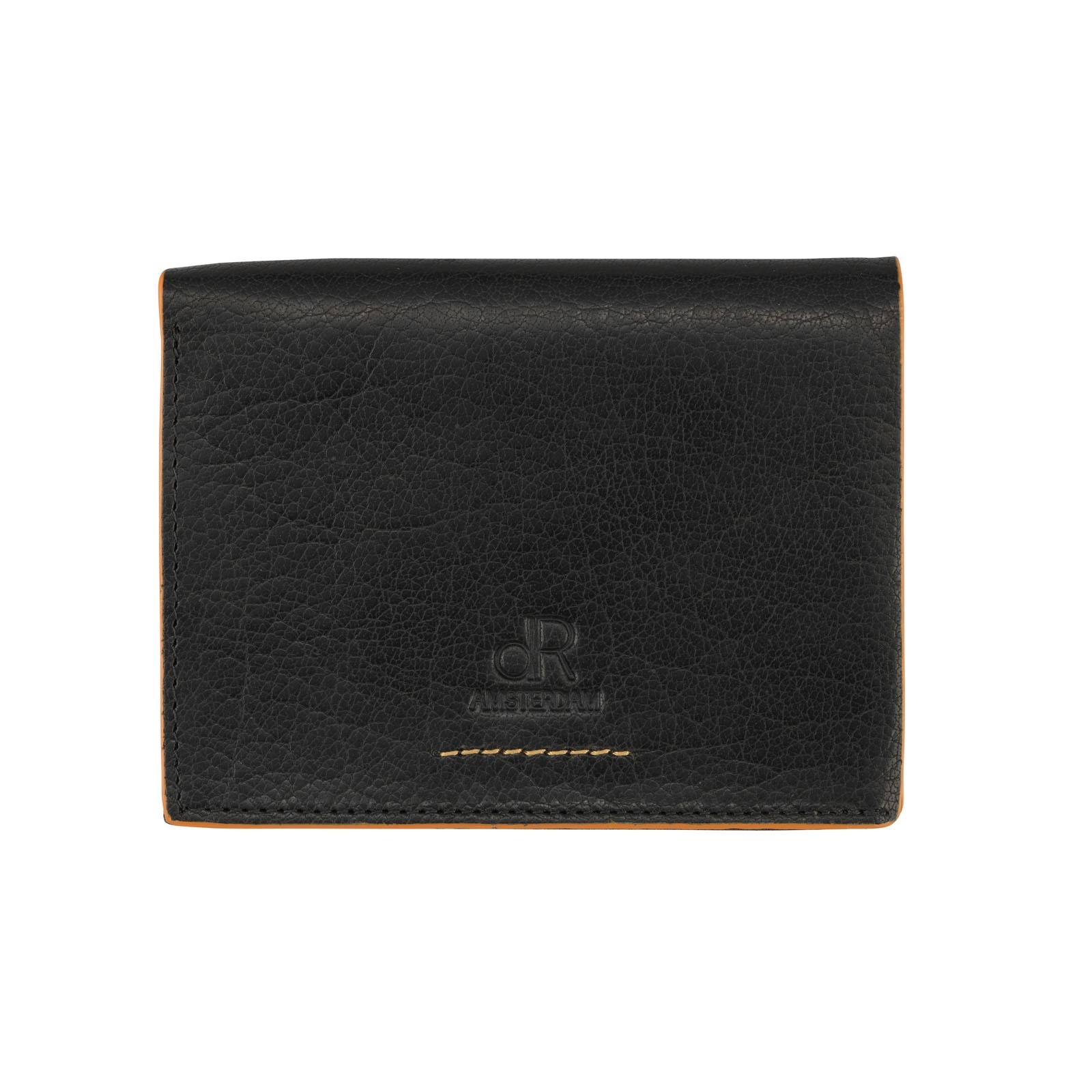 dR Amsterdam Wallet CC Comp 91513 Zwart