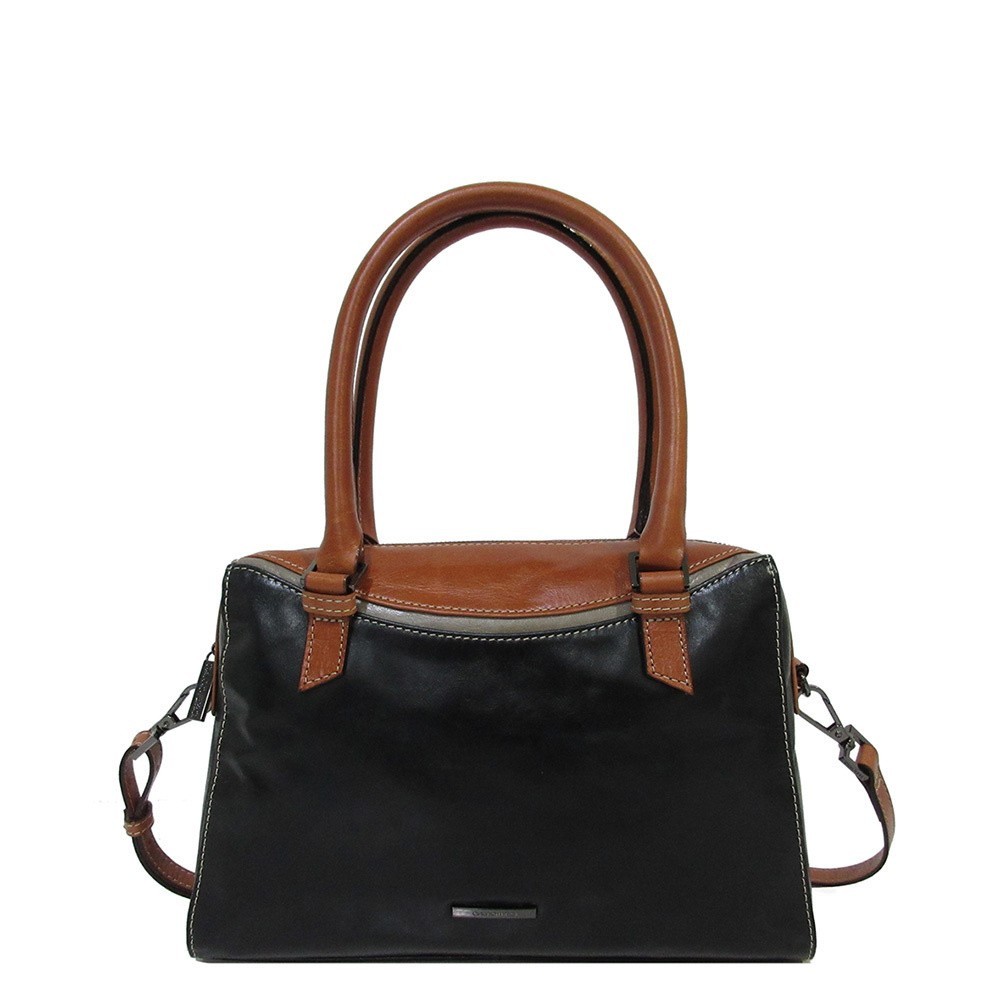 Handtas Claudio Ferrici Quattro Stagioni Black/Brick