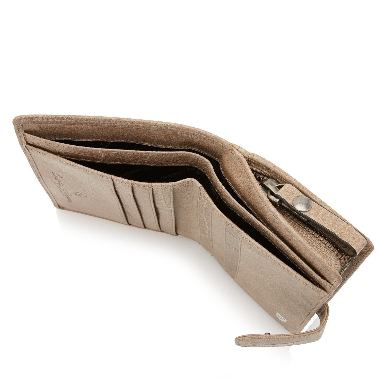 Castelijn & Beerens 80 5415 Giftbox Ritsportemonnee RFID Taupe