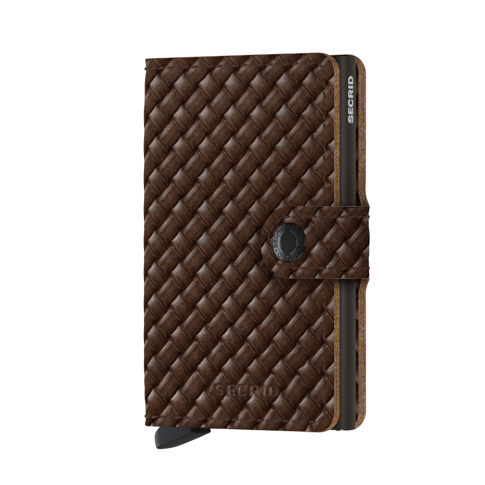 Secrid Miniwallet Basket Brown