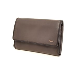 Berba Soft 001-203 Ladies Wallet Grey-Black