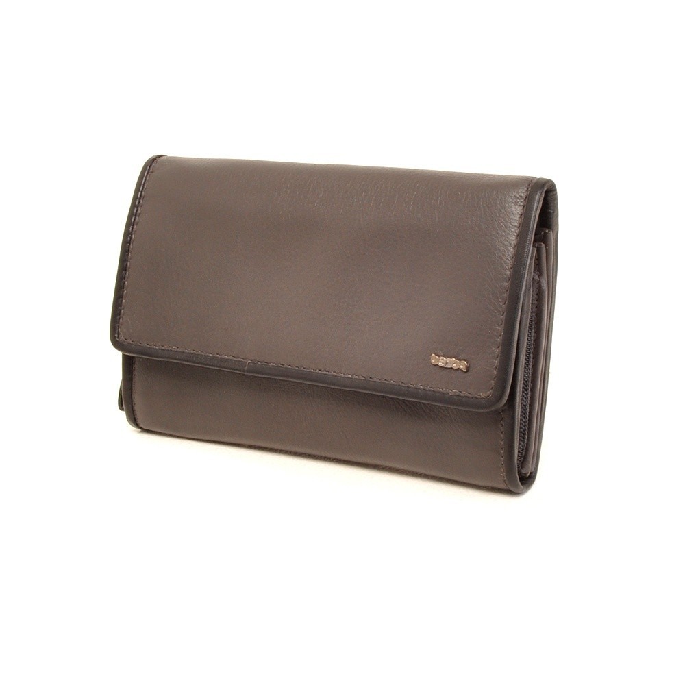 Berba Soft 001-203 Ladies Wallet Grey-Black
