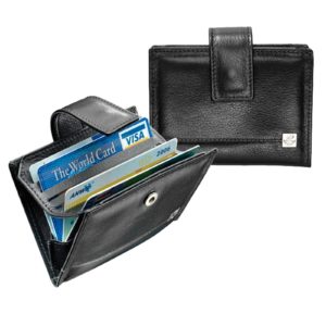 dR Amsterdam Creditcard-etui 118605 Zwart