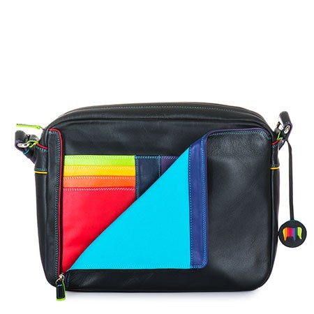 My Walit 1806 Medium Organiser Cross Body Bag Black Pace