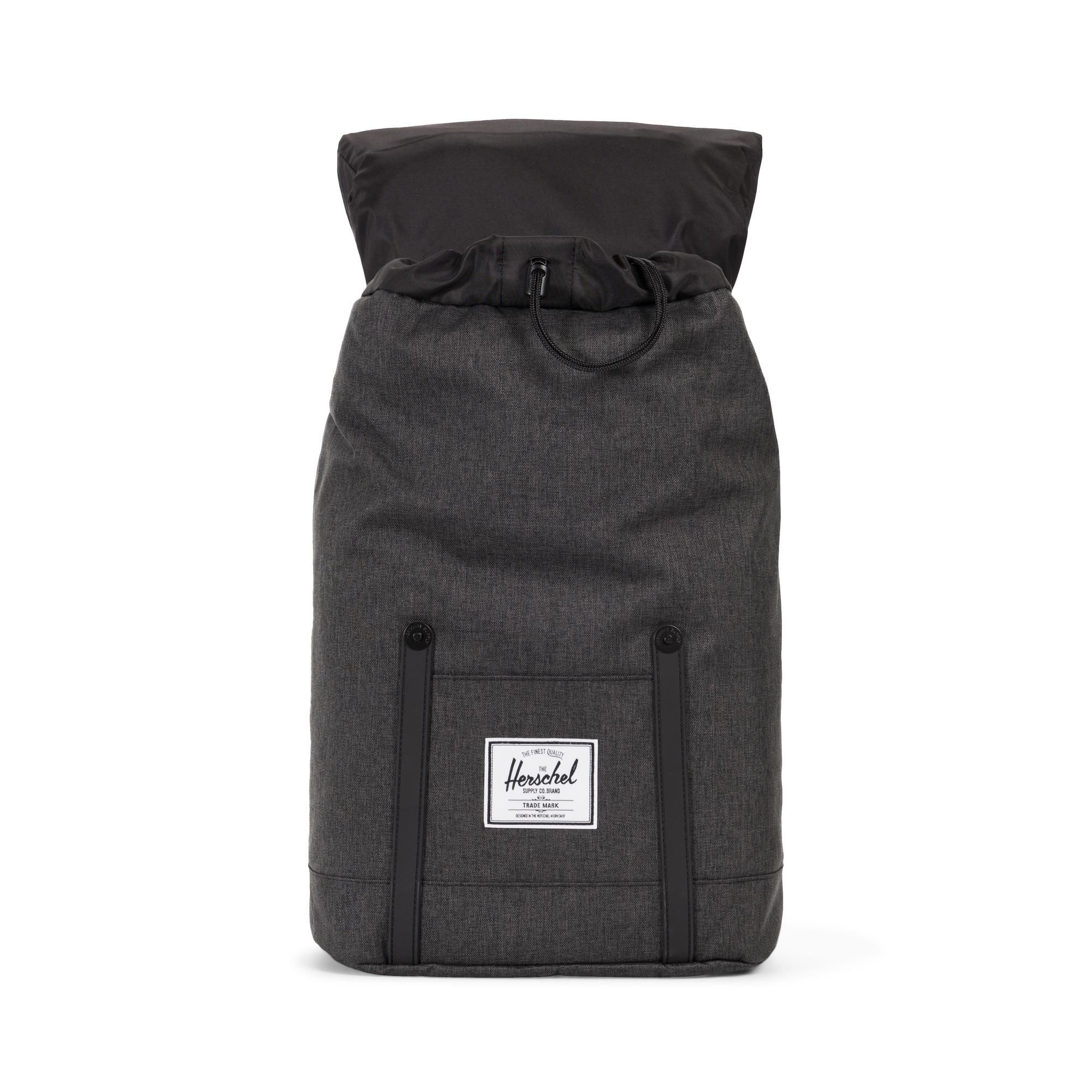 Herschel Rugtas Retreat Black Crosshatch/Black
