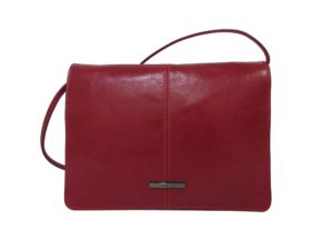 Claudio Ferrici 22903 Schoudertas Rood Pelle Vecchia