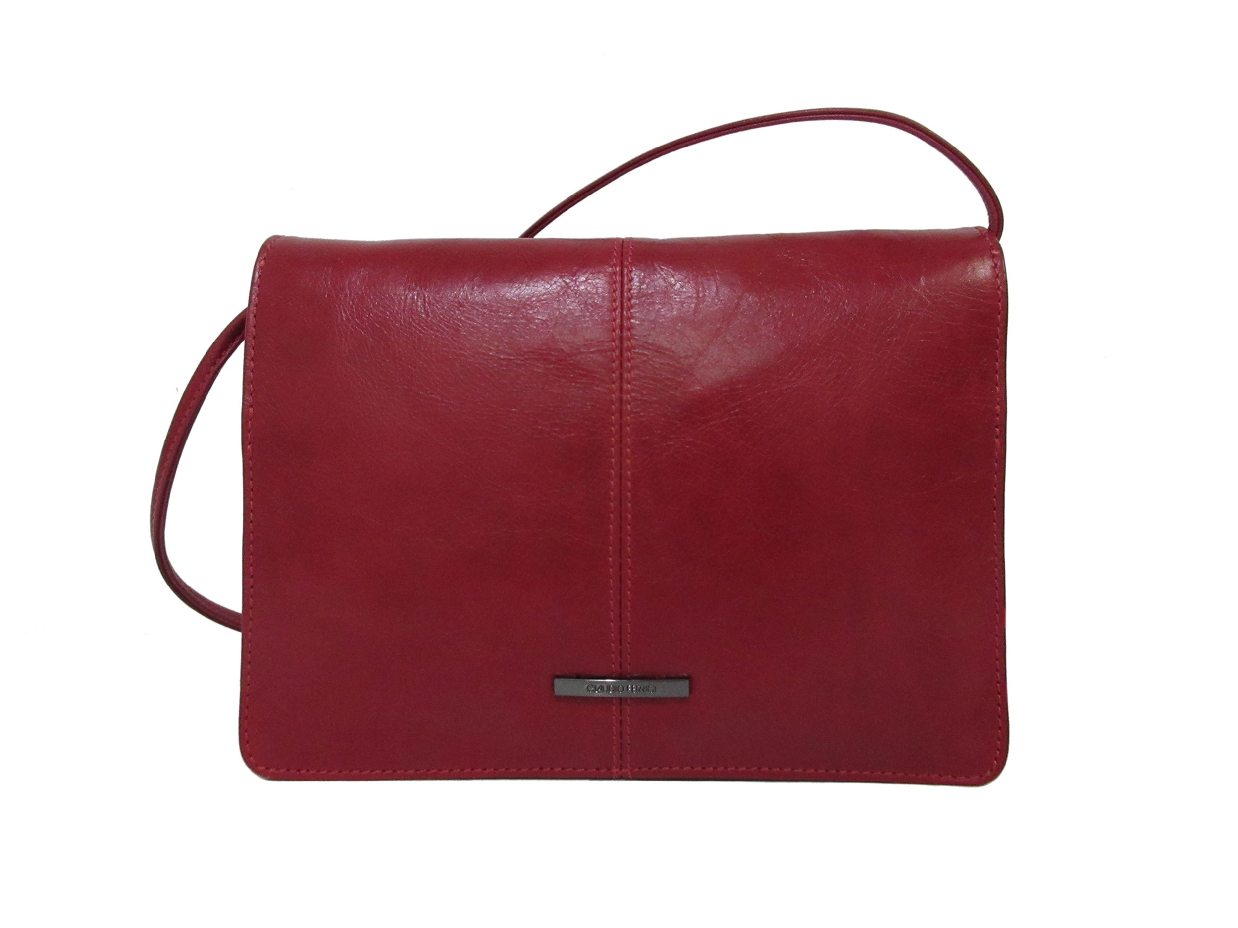 Claudio Ferrici 22903 Schoudertas Rood Pelle Vecchia