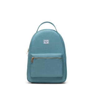 Herschel Rugtas Nova Mid Oil Blue Crosshatch