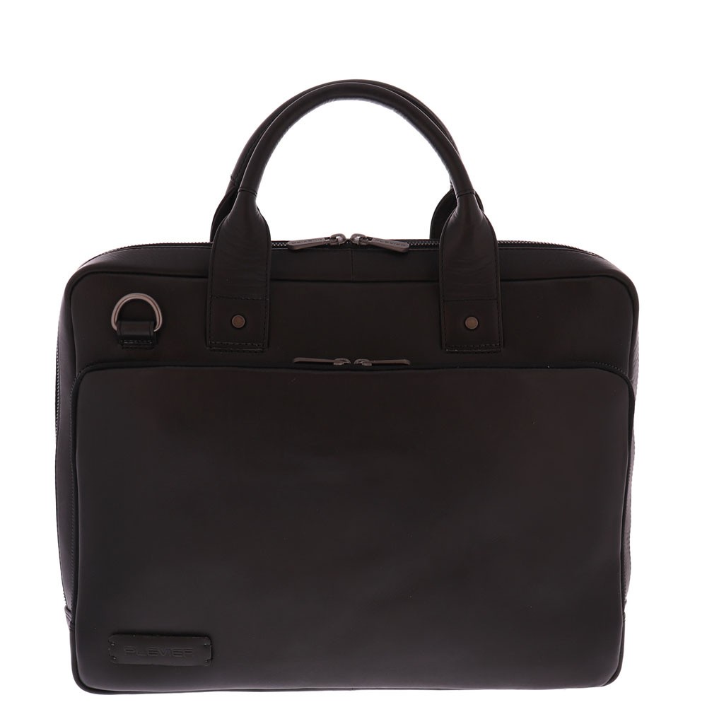 Plevier 852 Business Schoudertas Zwart Radar