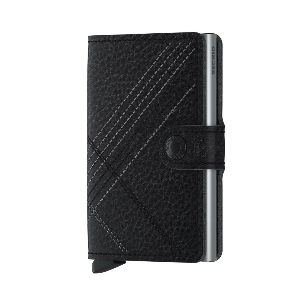 Secrid Miniwallet Stitch Linea Black