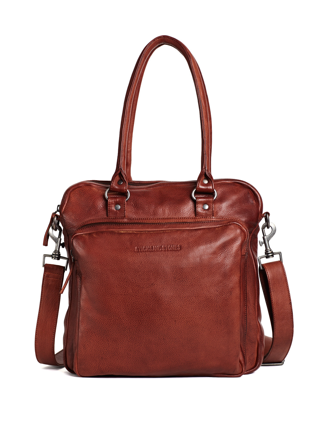 Sticks and Stones Antigua Bag Vegetable Tan Mustang Brown