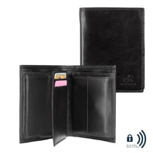 dR Amsterdam Wallet CC Comp. 48513 Zwart