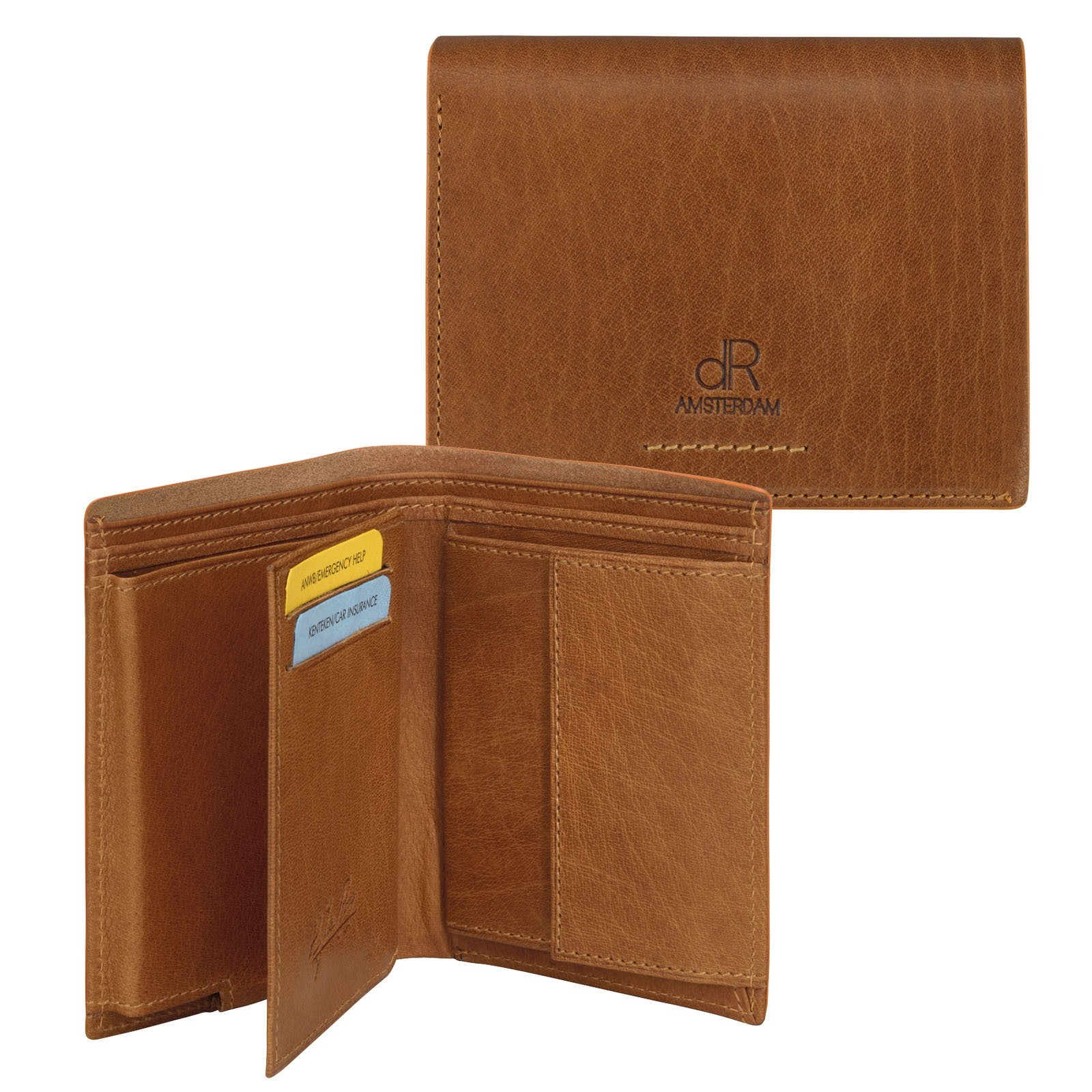 dR Amsterdam Wallet CC Comp 91513 Camel