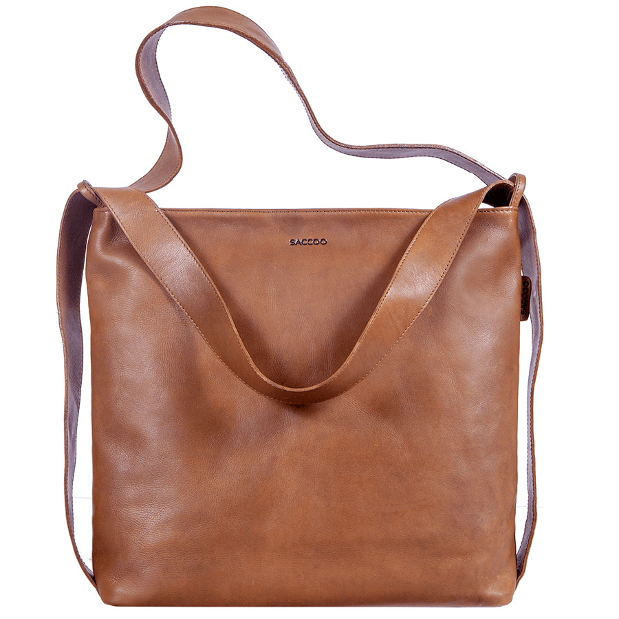 Saccoo Caracas 87639 Cascas L Rugtas/ Schoudertas Cognac