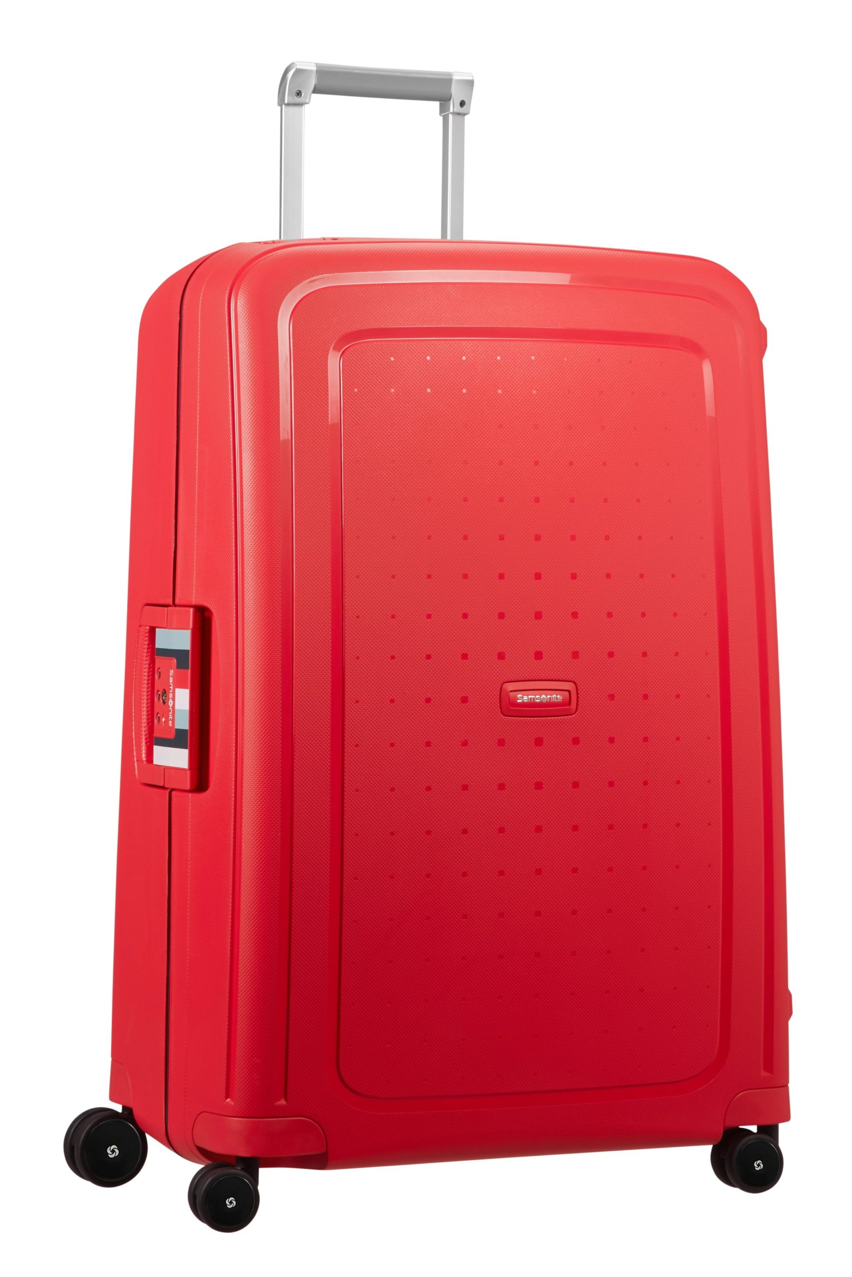 Samsonite S'cure Spinner 75/28 Capri Red Stripes