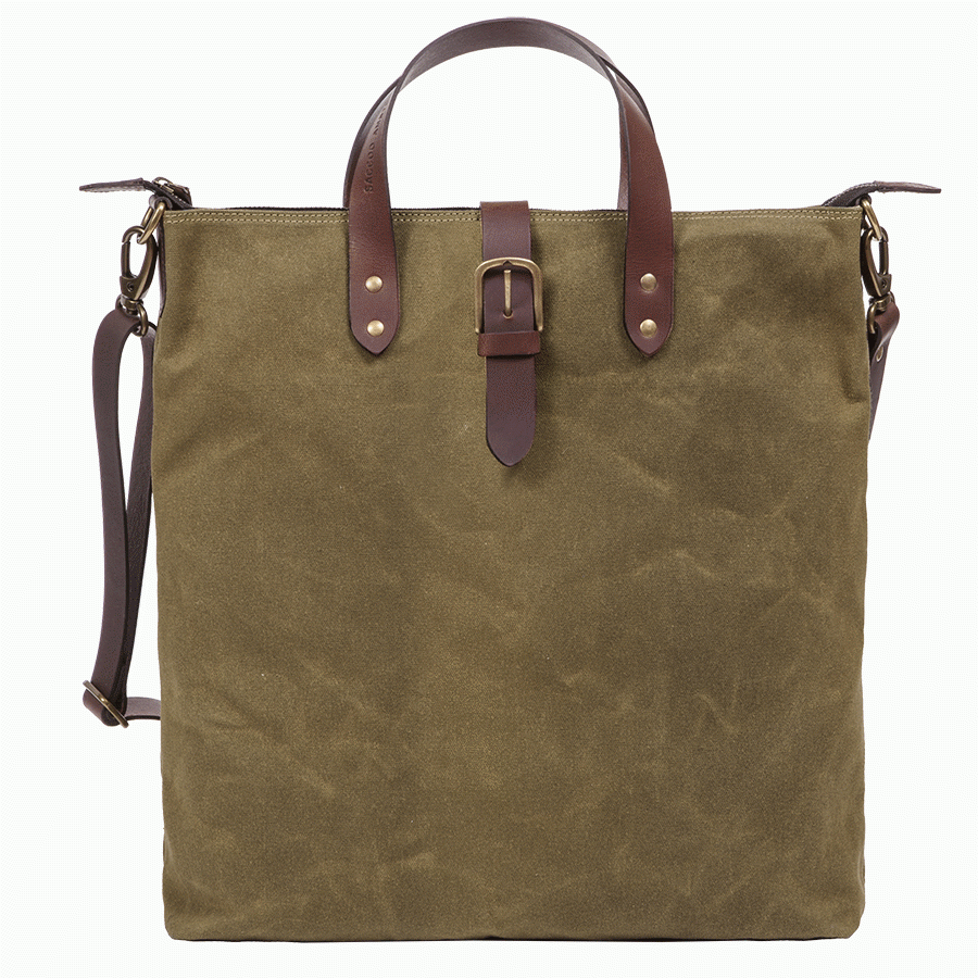 Saccoo Canvas 44401 Schoudertas Khaki