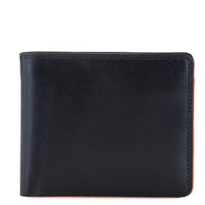 My Walit 4006 Standard Wallet W/Coin Pocket Black Orange