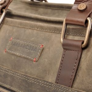 Barbarossa Ruvido 826-131 Double Section Businessbag Military