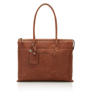 Castelijn & Beerens 72 9761 Dames Laptoptas 15.6" Cognac