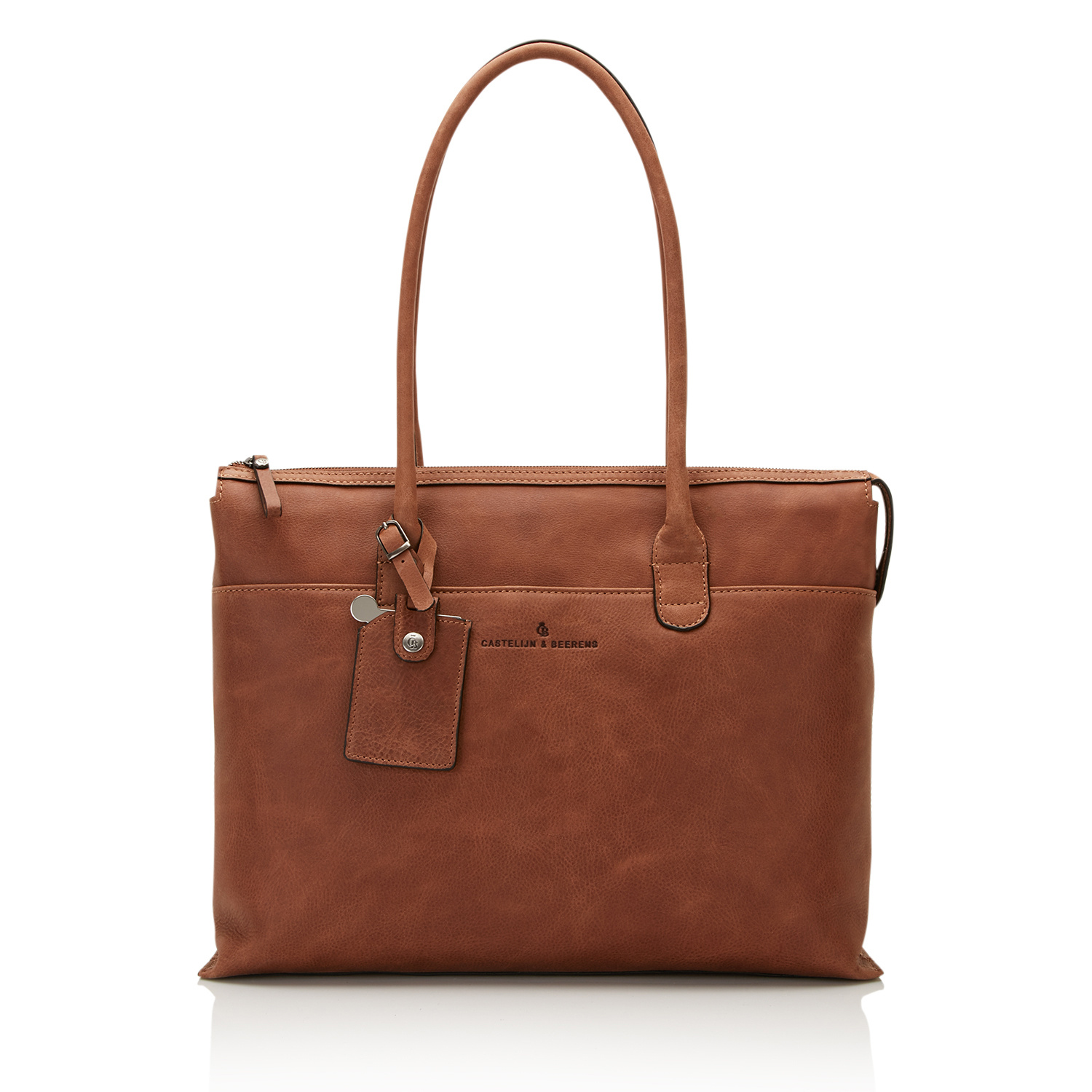 Castelijn & Beerens 72 9761 Dames Laptoptas 15.6" Cognac