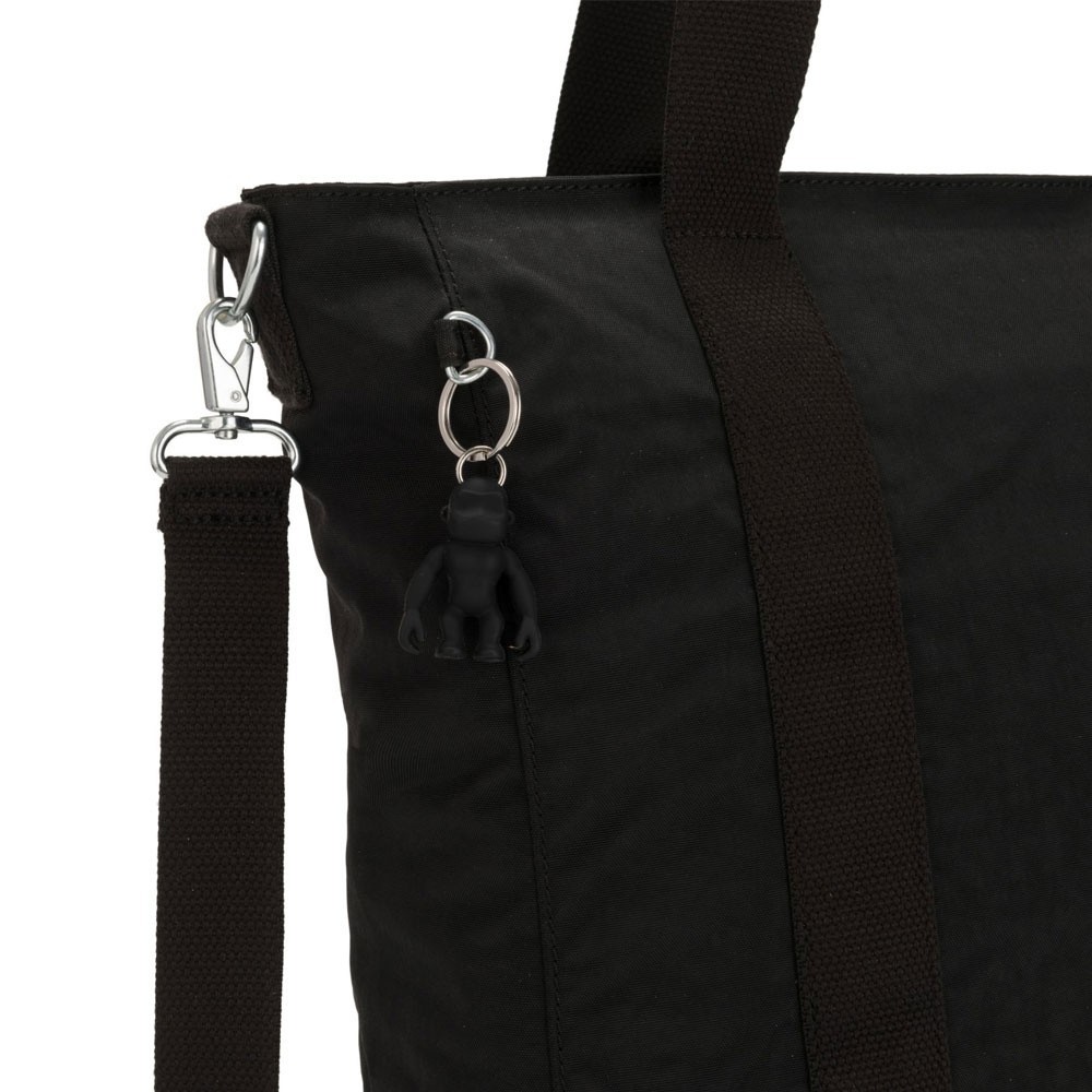 Shopper Kipling Asseni Black Noir