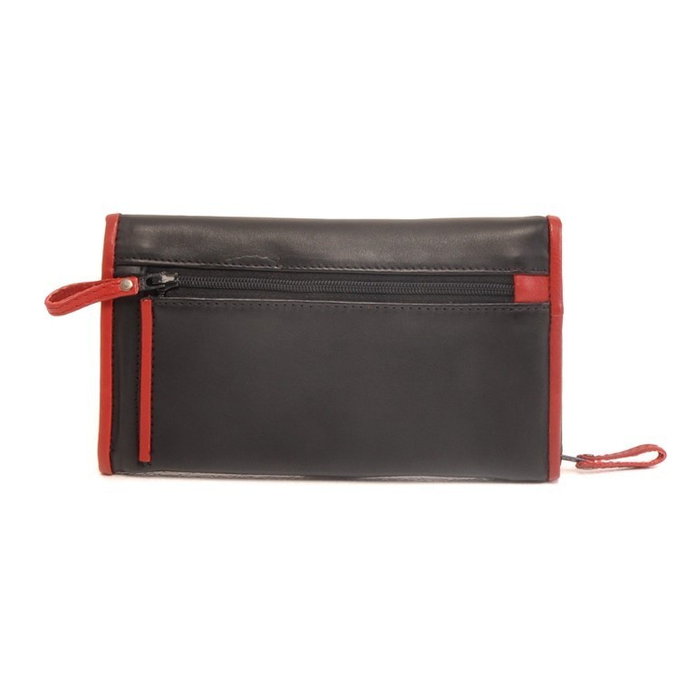 Berba Soft ladies wallet 001-503 Black-Red
