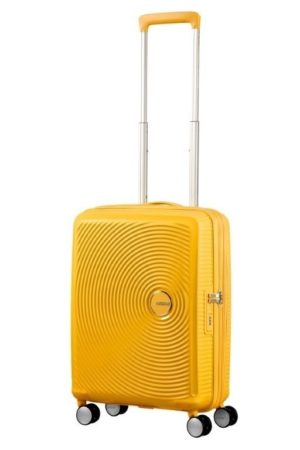 American Tourister Soundbox Spinner 55/20 TSA Exp. Golden Yellow