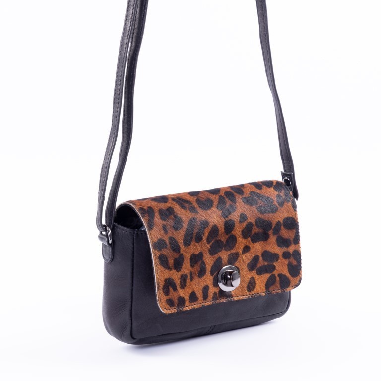 DSTRCT Dames Crossover 157490 Black Dark Leopard