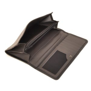 Berba Soft 001-403 Ladies Wallet Grey-Black