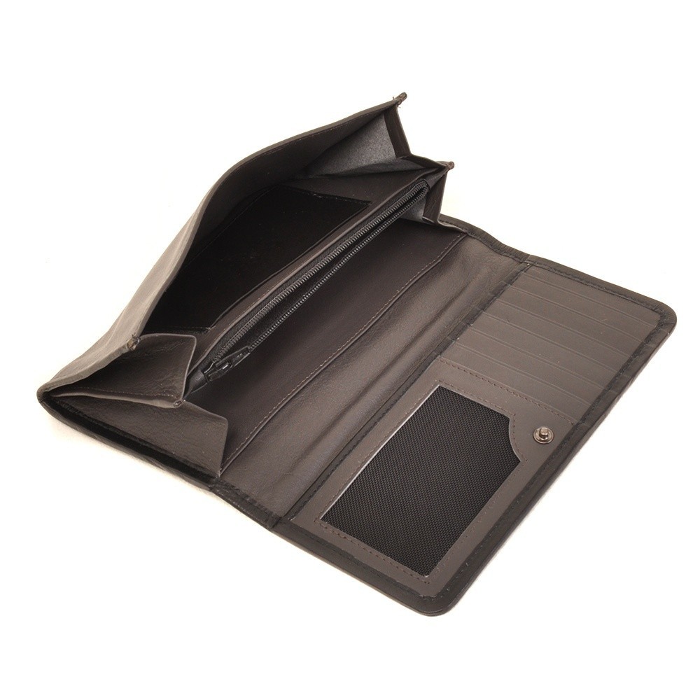 Berba Soft 001-403 Ladies Wallet Grey-Black