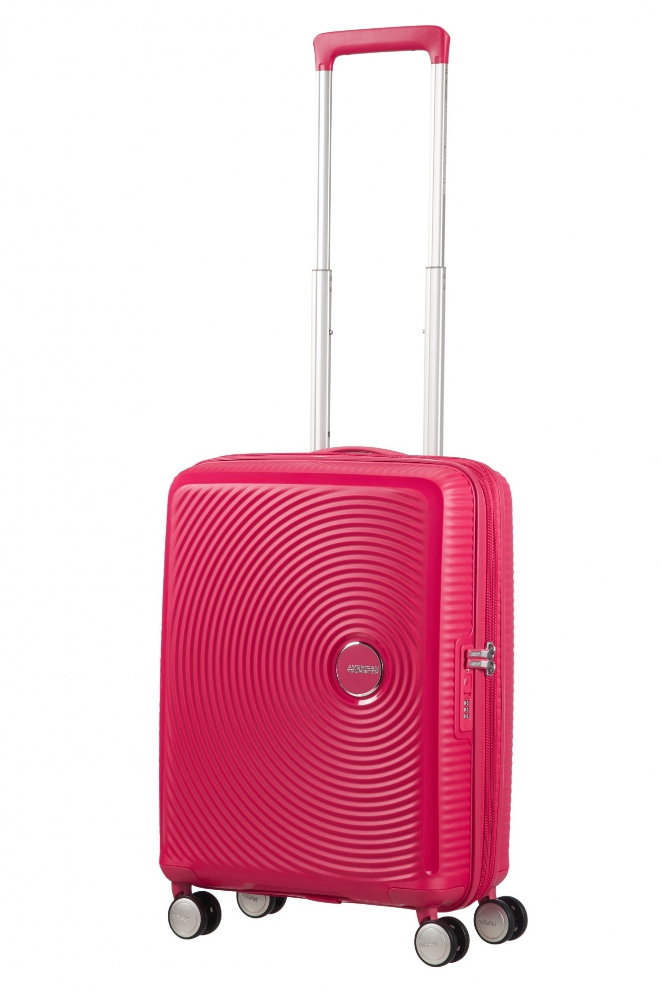 American Tourister Soundbox Spinner 55/20 TSA Exp. Lightning Pink
