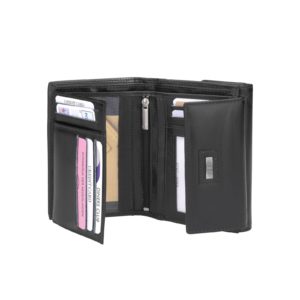 dR Amsterdam Damesportemonnee 48124 Zwart