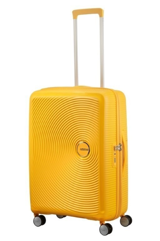 American Tourister Soundbox Spinner 67/24 TSA Exp. Golden Yellow