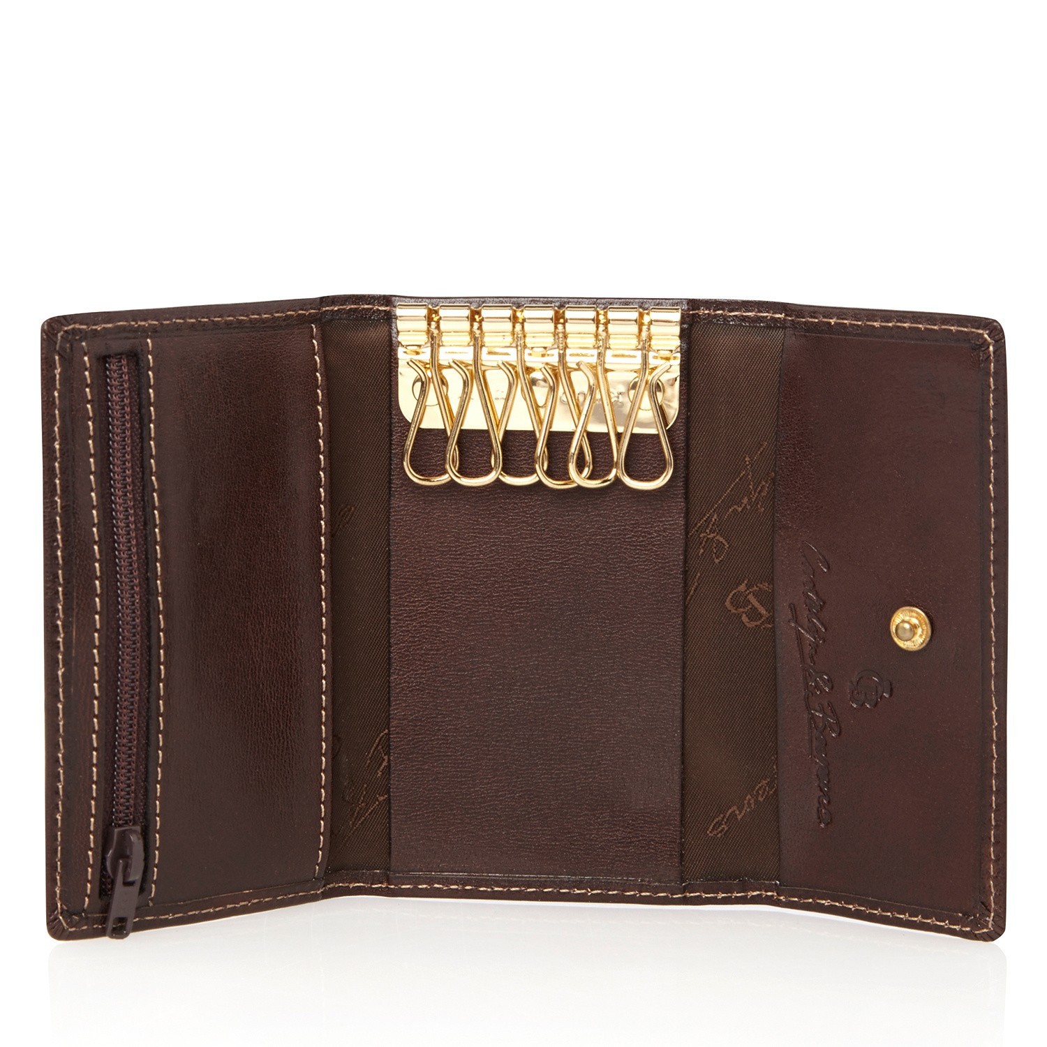 Castelijn & Beerens, 42 0150 Compacte sleuteletui Mocca