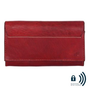 dR Amsterdam Damesportemonnee 78159 Rood