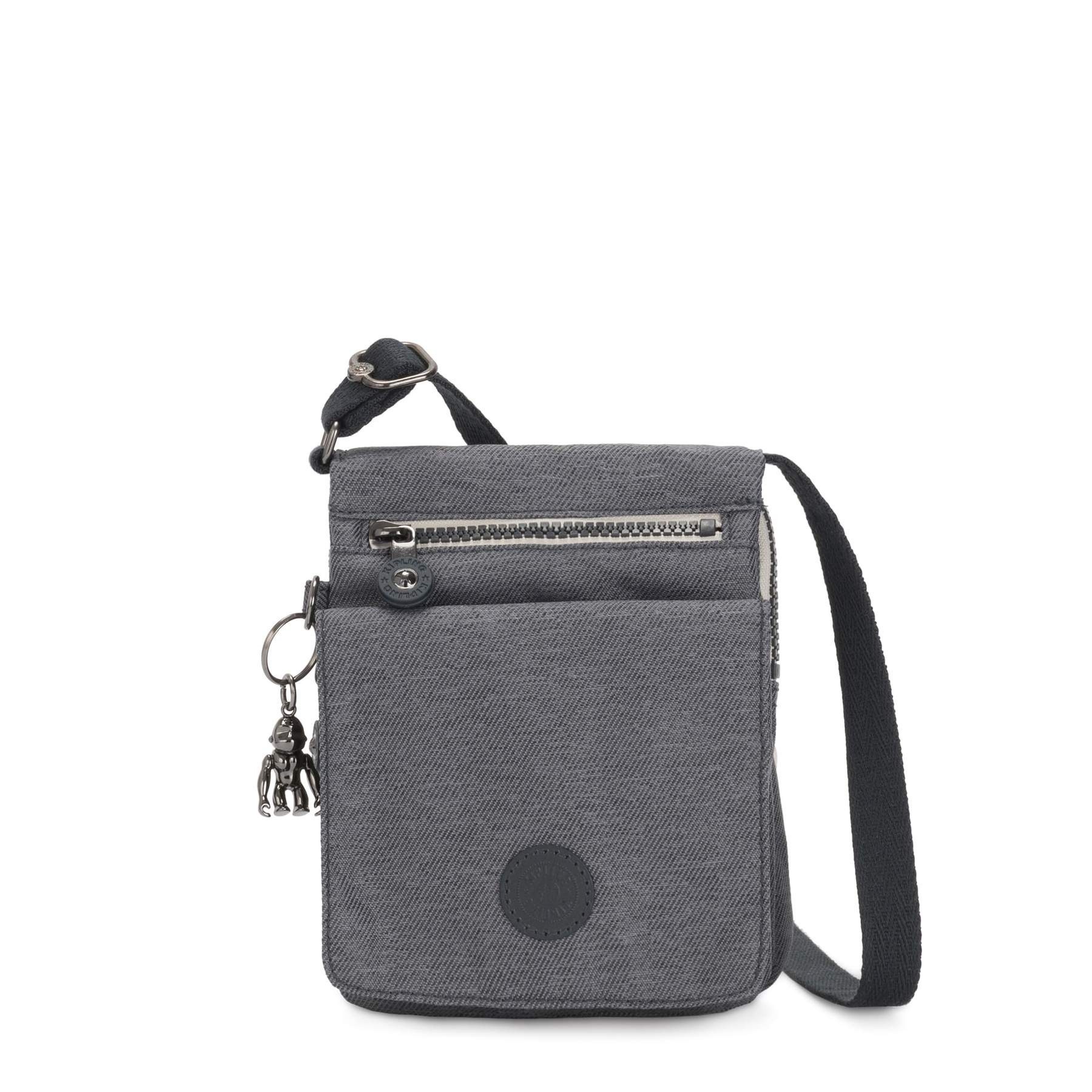 Schoudertas Kipling New Eldorado Charcoal