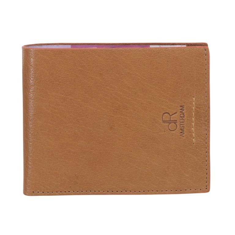 dR Amsterdam Billfold 91559 Camel