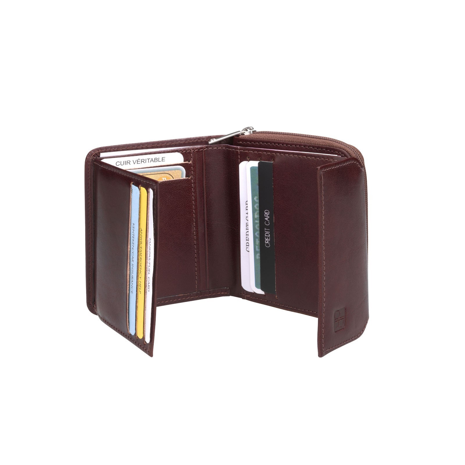 dR Amsterdam Damesportemonnee 2179 Chestnut