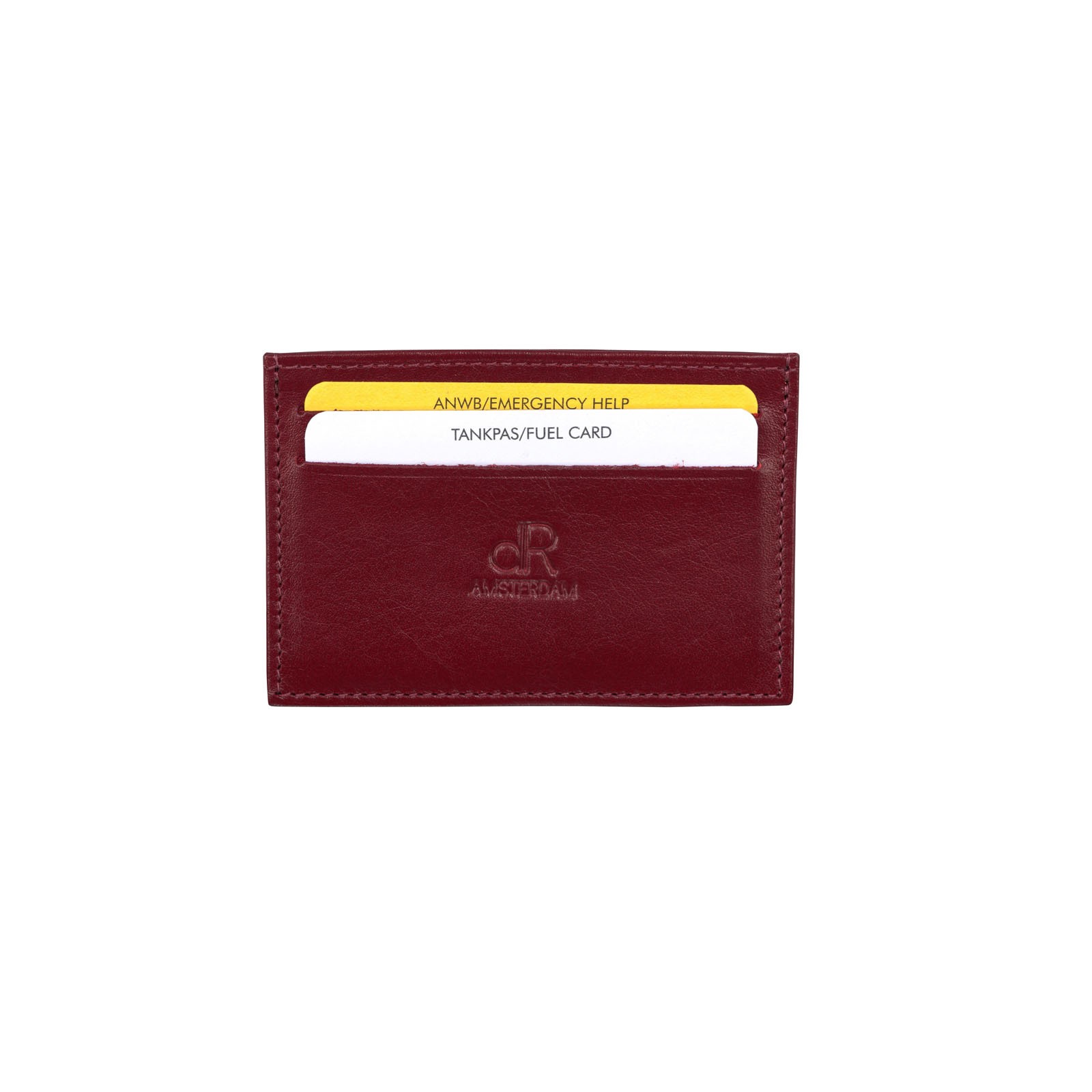 dR Amsterdam Creditcard Etui 4 CC 15619 Rood