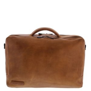 Plevier 708 Business Schoudertas Cognac Devon