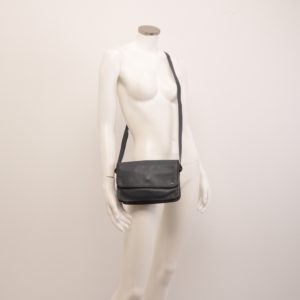 Berba Soft 005-517 flap bag medium Navy-Black