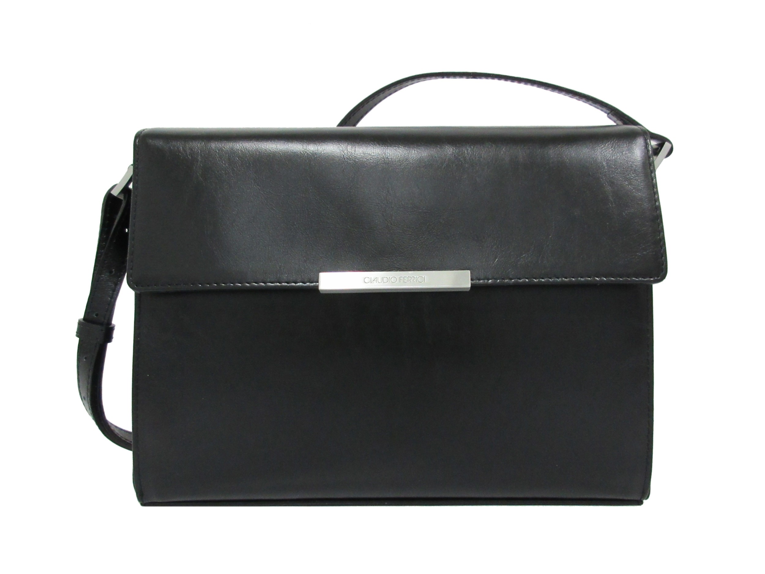 Claudio Ferrici 18020 Schoudertas Zwart Classico