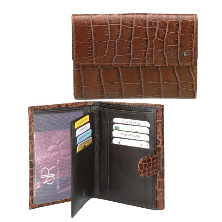 dR Amsterdam Damesportemonnee 24119 Chestnut