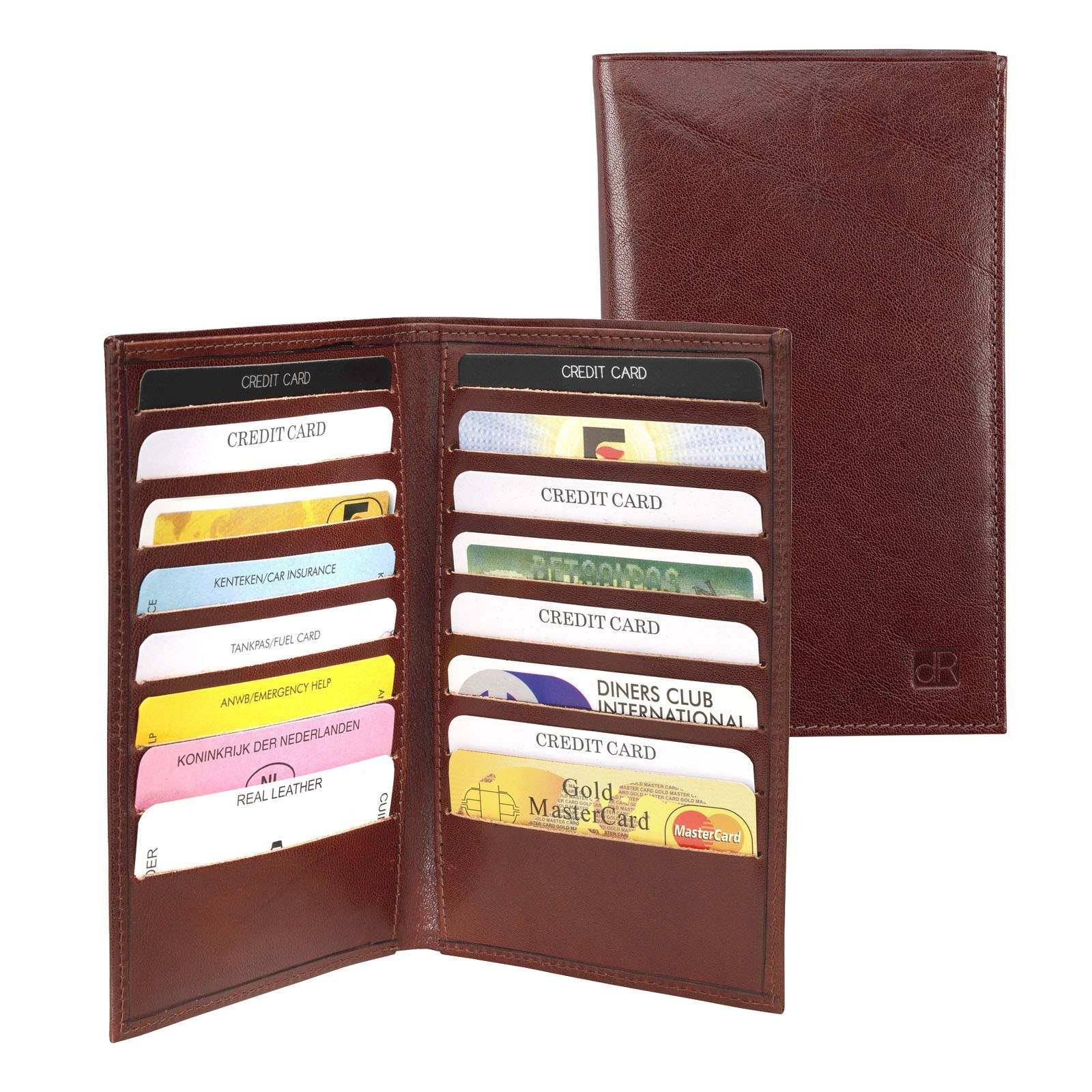 dR Amsterdam Creditcard-etui 2673 Chestnut