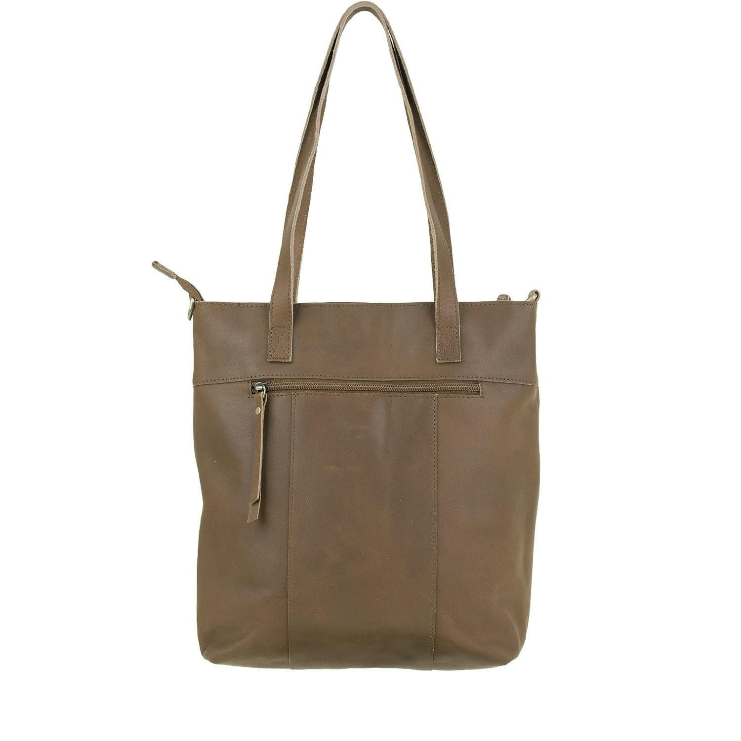 DSTRCT Riverside 012030 Shopper Medium Cognac