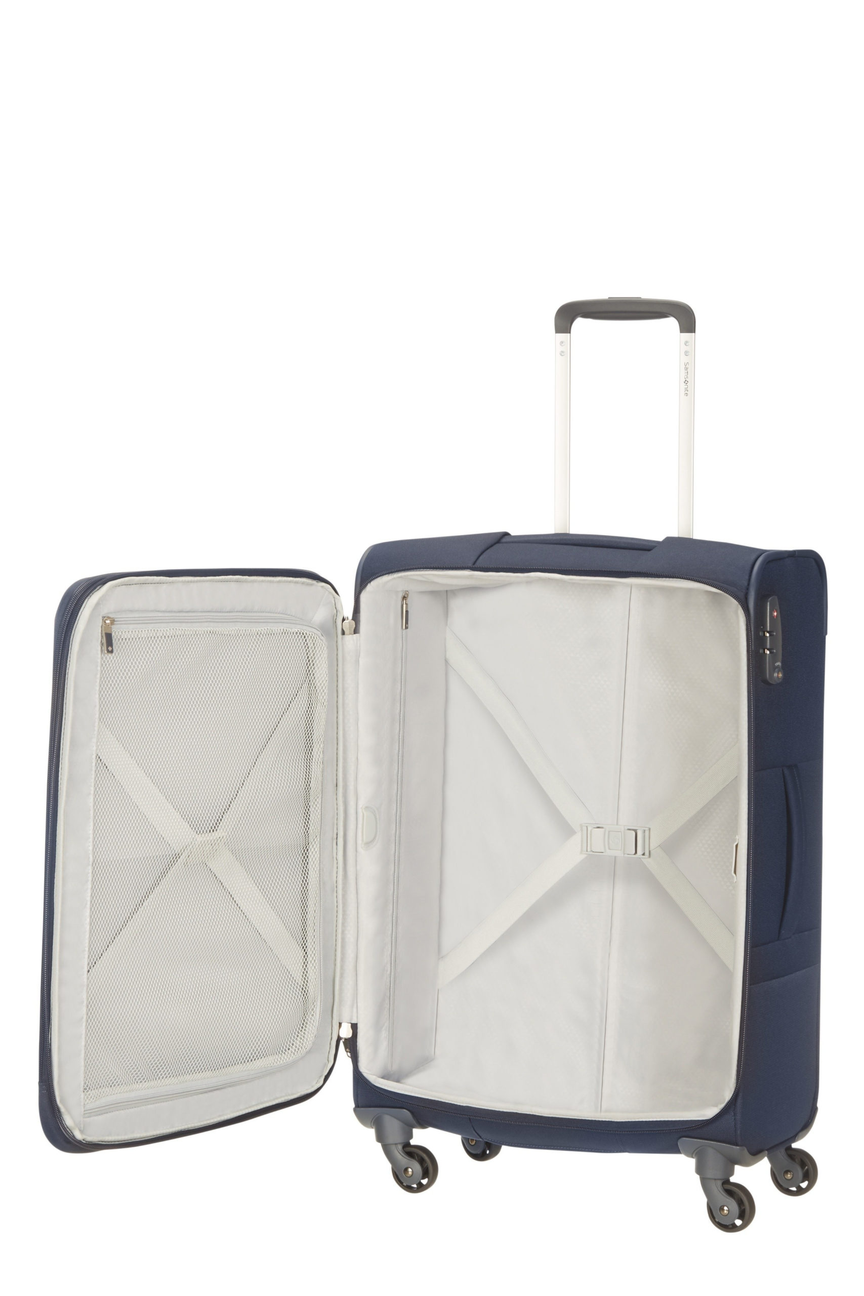 Samsonite Base Boost Spinner 66/24 Exp Navy Blue