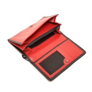 Berba Soft 001-303 Ladies Wallet Red-Black