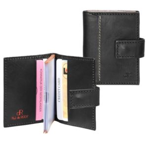 dR Amsterdam Creditcard-etui 78692 Zwart
